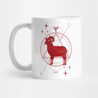 Zodiac, Aries, Astrology, Star sign, Stars Mug